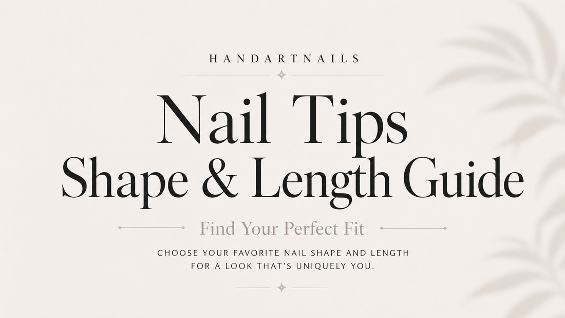 Nail Tips Shape&Length Guide - Handartnails