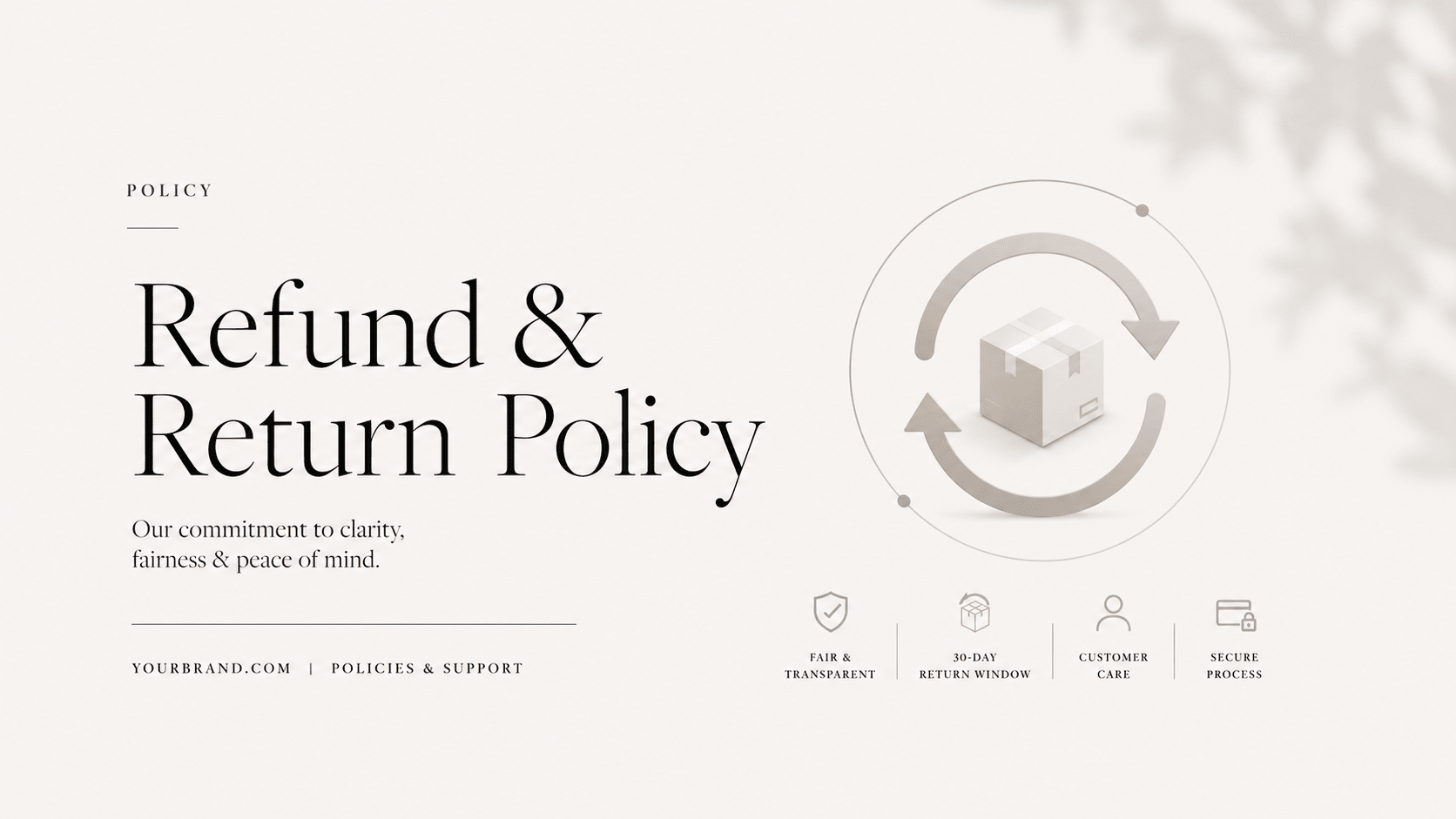 Refund &amp; Return Policy - Handartnails