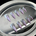 Lilac Fang - Lilac Pearl Handmade Cat Claw Press-On Nails