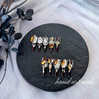 Dark Brown Stiletto Handmade Luxury Press-On Nails - Handartnails