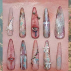 Lucifer Fallen Angel Nails "Paradise Lost" | Handartnails