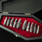 Thermal Gothic Nails "Eclipse Era 000"  | Handartnails