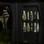 Mossy Gothic Nails "Doomsday Rust" | Handartnails