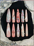 Lucifer Fallen Angel Nails "Paradise Lost" | Handartnails