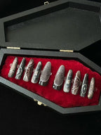 Thermal Gothic Nails "Eclipse Era 000"  | Handartnails