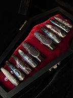 Thermal Gothic Nails "Eclipse Era 000"  | Handartnails