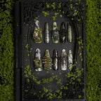 Mossy Gothic Nails "Doomsday Rust" | Handartnails