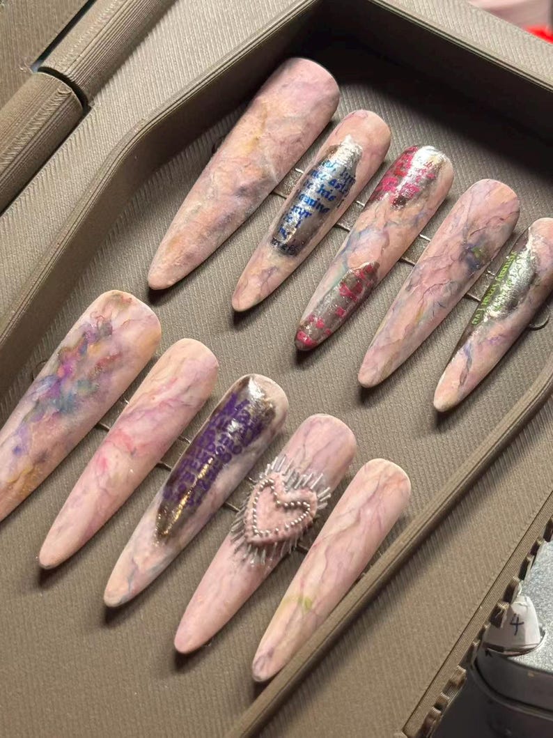 Cyberpunk Flesh Nails "Virtual Body" |  Handartnails