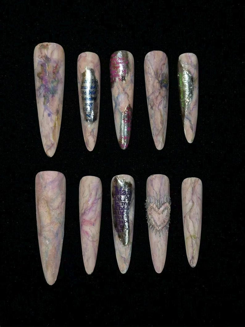 Cyberpunk Flesh Nails "Virtual Body" |  Handartnails